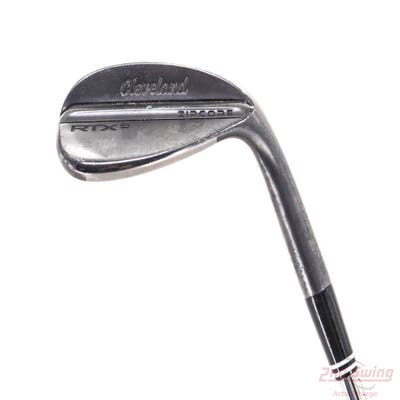 Cleveland RTX 6 ZipCore Black Satin Wedge Sand SW 54° 10 Deg Bounce Mid Dynamic Gold Spinner TI Steel Wedge Flex Right Handed 35.5in