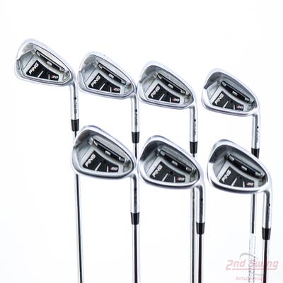 Ping I20 Iron Set 4-PW FST KBS Tour Steel Stiff Right Handed Black Dot +3/4"