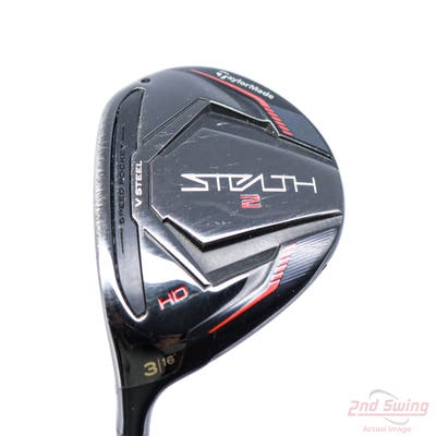 TaylorMade Stealth 2 HD Fairway Wood 3 Wood 3W 16° Fujikura Speeder NX Red 50 Graphite Regular Left Handed 43.5in