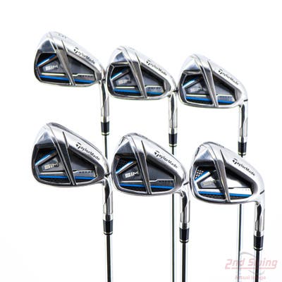 TaylorMade SIM MAX OS Iron Set 5-PW FST KBS MAX 85 Steel Stiff Right Handed -1/4"