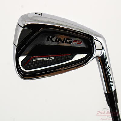 Cobra KING F9 Speedback Single Iron 7 Iron Fujikura ATMOS 6 Black Graphite Regular Right Handed 37.5in