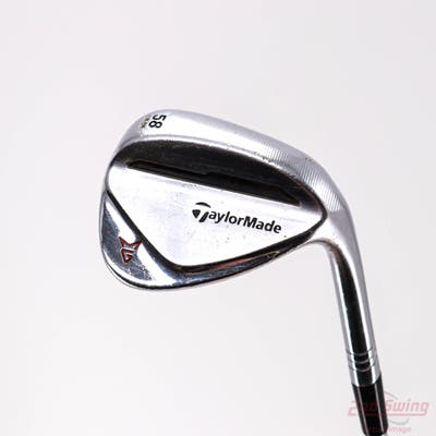 TaylorMade Milled Grind 2 Chrome Wedge Lob LW 58° 8 Deg Bounce LB True Temper Dynamic Gold X100 Steel X-Stiff Right Handed 35.75in