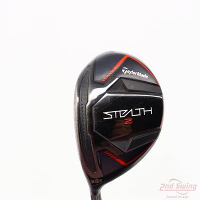 TaylorMade Stealth 2 Fairway Wood 3 Wood HL 16.5° Mitsubishi Kai'li Red 75 Graphite Stiff Left Handed 42.5in