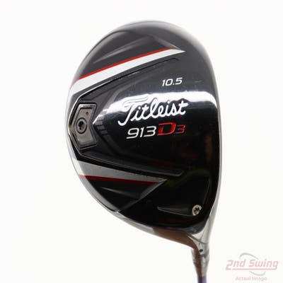 Titleist 913 D3 Driver 10.5° Mitsubishi Diamana S+ Blue 62 Graphite X-Stiff Right Handed 45.0in