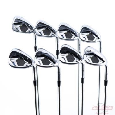 Ping G430 Iron Set 6-PW AW GW LW AWT 2.0 Steel Regular Right Handed Black Dot 38.0in