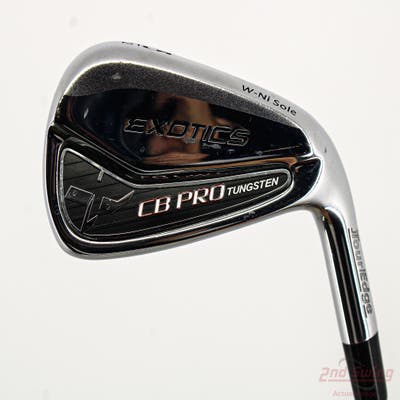 Tour Edge Exotics CB Pro Tungsten Single Iron 5 Iron 26° UST Mamiya Recoil 670 F4 Graphite Stiff Right Handed 38.25in