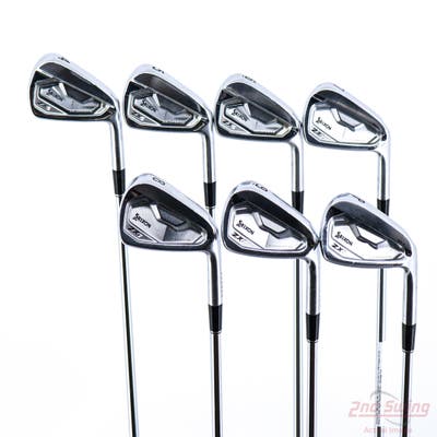 Srixon ZX7 MK II/ZX5 MK II Combo Iron Set 4-PW Project X 6.5 Steel X-Stiff Right Handed +1/2"