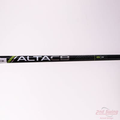 Used W/ Ping RH Adapter Ping ALTA CB 65 Black 65g Fairway Shaft Senior 40.75in