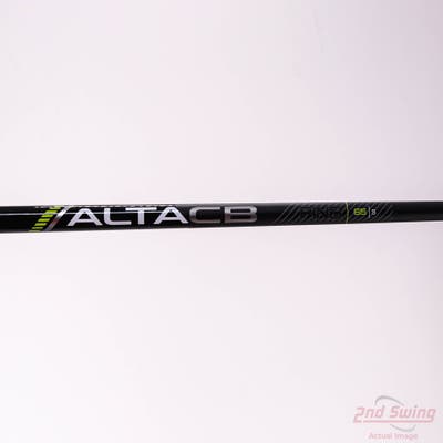 Used W/ Ping RH Adapter Ping ALTA CB 65 Black 65g Fairway Shaft Stiff 41.75in