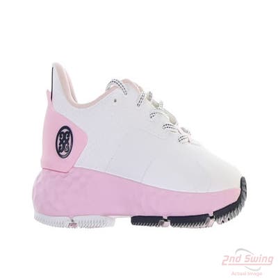 New Womens Golf Shoe G-Fore MG4 Plus 9.5 White/Pink MSRP $185 GLF000009