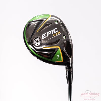 Callaway EPIC Flash Fairway Wood 3 Wood 3W 15° MRC Diamana BF-Series 60 Graphite Stiff Right Handed 43.0in