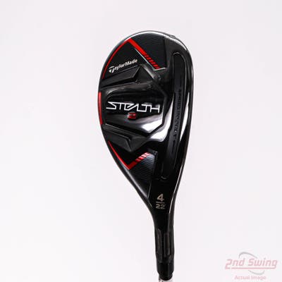 Mint TaylorMade Stealth 2 Rescue Hybrid 4 Hybrid 22° Fujikura Ventus TR Red HB 7 Graphite Stiff Right Handed 40.25in