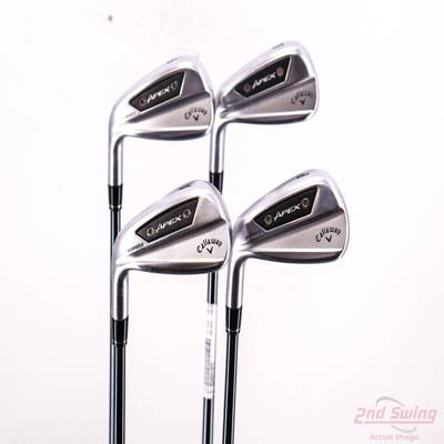 Callaway Apex Ai200 Iron Set 8-PW GW UST Mamiya Recoil 80 Dart Graphite Senior Left Handed STD