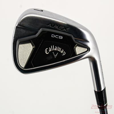 Callaway Apex DCB 21 Single Iron 7 Iron UST Mamiya Recoil 65 Dart Graphite Regular Right Handed 37.5in