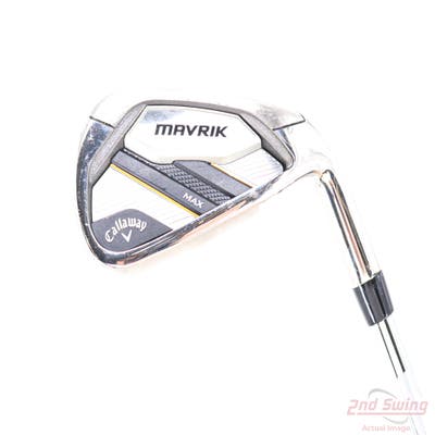 Callaway Mavrik Max Single Iron 7 Iron FST KBS Max 80 Steel Regular Right Handed 37.5in