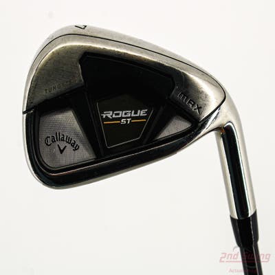 Callaway Rogue ST Max Single Iron 7 Iron Mitsubishi Tensei AV Blue 65 Graphite Regular Right Handed 37.25in