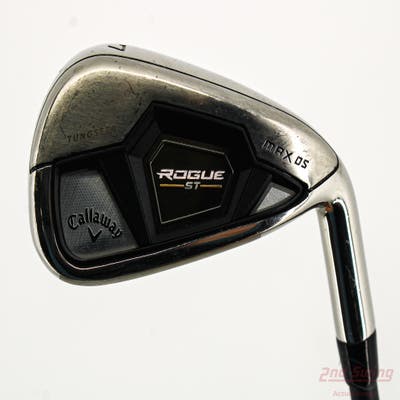 Callaway Rogue ST Max OS Single Iron 7 Iron Project X Cypher 50 Graphite Senior Right Handed 37.25in