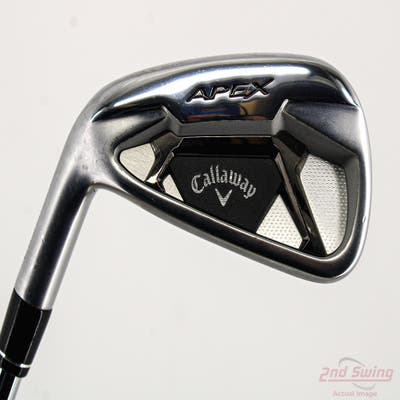 Callaway Apex 21 Single Iron 7 Iron True Temper Elevate MPH 95 Steel Stiff Left Handed 37.5in