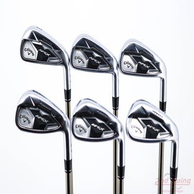 Callaway Apex 19 Iron Set 5-PW UST Mamiya Recoil 760 ES Graphite Regular Right Handed STD