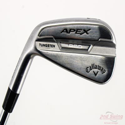 Callaway Apex Pro 21 Single Iron 7 Iron True Temper Elevate MPH 95 Steel Stiff Left Handed 37.5in