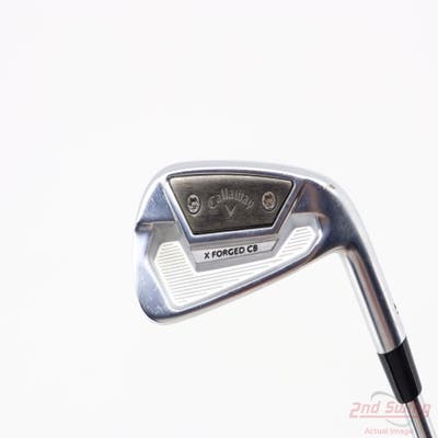 Mint Callaway X Forged CB 21 Single Iron 7 Iron Project X IO 6.0 Steel Stiff Right Handed 37.25in