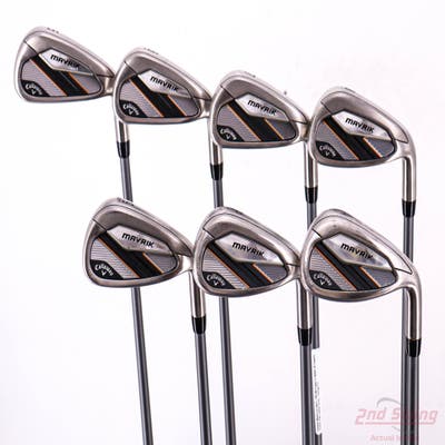 Callaway Mavrik Iron Set 5-PW AW Project X Catalyst 65 Graphite Regular Right Handed 38.0in