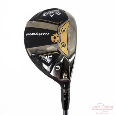 Callaway Paradym Triple Diamond Fairway Wood 3 Wood 3W 15° PX HZRDUS Silver Gen4 70 Graphite Stiff Right Handed 43.0in