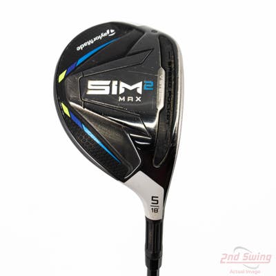 TaylorMade SIM2 MAX Fairway Wood 5 Wood 5W 18° MCA Tensei AV Blue Raw 65 Graphite Stiff Right Handed 42.5in