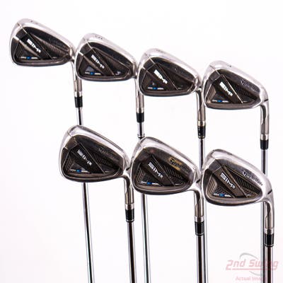 TaylorMade SIM2 MAX Iron Set 4-PW FST KBS Tour FLT Graphite Stiff Right Handed +1 1/4"