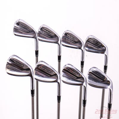 TaylorMade P-790 Iron Set 4-PW AW Aerotech SteelFiber fc90cw Graphite Regular Right Handed +1/2"