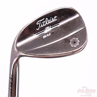 Titleist Vokey SM7 Brushed Steel Wedge Gap GW 50° 12 Deg Bounce F Grind True Temper AMT Red S300 Steel Stiff Left Handed 36.75in