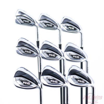 Ping G425 Iron Set 4-PW AW SW AWT 2.0 Steel Stiff Right Handed Black Dot +3/4"