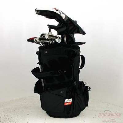 Complete Set of Men's Ping TaylorMade Callaway Cleveland Golf Clubs + NEW Bag Boy Stand Bag - Right Handed