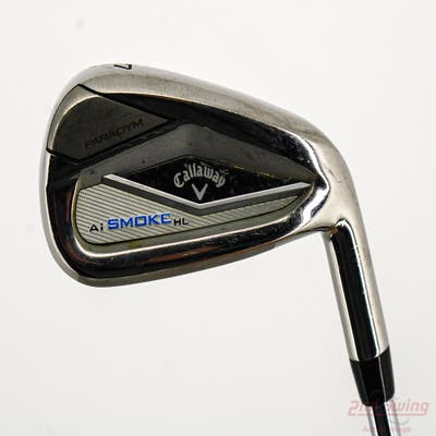 Callaway Paradym Ai Smoke HL Single Iron 7 Iron True Temper Elevate MPH 85 Steel Stiff Right Handed 37.5in