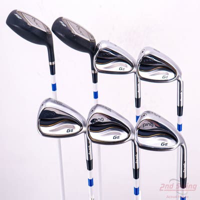 Ping G LE 3 Iron Set 5H 6H 7-PW SW ULT 250 Lite Graphite Ladies Right Handed Black Dot +1/4"