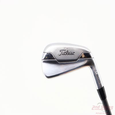 Titleist U 500 Utility Utility Iron 4 Utility PX HZRDUS Smoke Black 90 Graphite Stiff Right Handed 38.75in