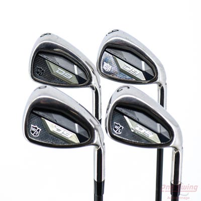 Wilson Staff D9 Iron Set 8-PW GW Project X Cypher 2.0 40 Graphite Ladies Right Handed 38.75in