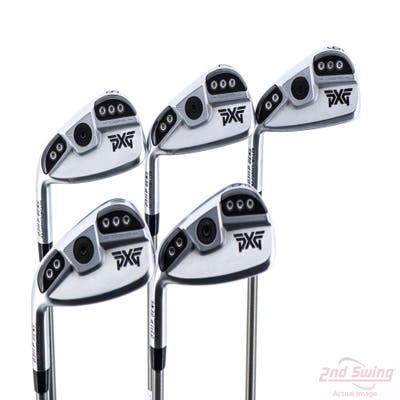 PXG 0311 P GEN5 Chrome Iron Set 6-PW Aerotech SteelFiber i70 Graphite Regular Left Handed 37.5in