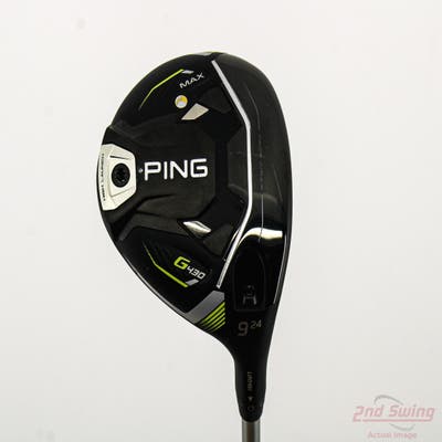 Ping G430 MAX Fairway Wood 9 Wood 9W 24° ALTA Quick 45 Graphite Senior Right Handed 41.5in