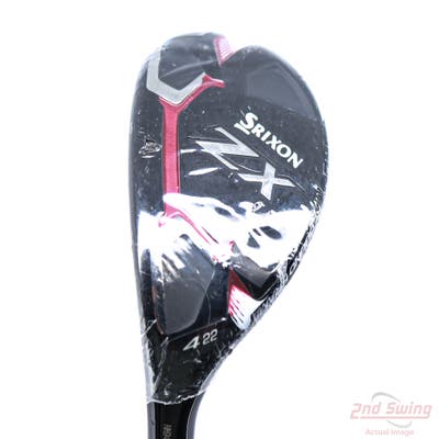 Mint Srixon ZX Hybrid 4 Hybrid 22° Project X EvenFlow Riptide 80 Graphite Stiff Left Handed 40.5in