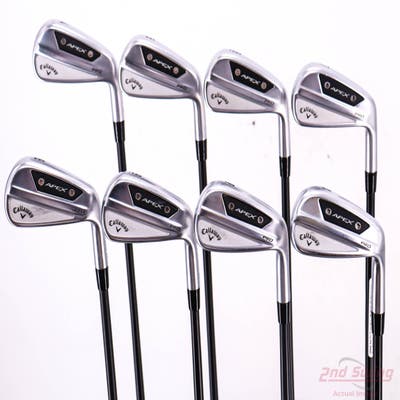 Callaway Apex Pro 24 Iron Set 4-PW AW FST KBS MAX Graphite 55 Graphite Senior Right Handed 38.75in