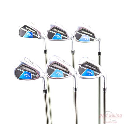 Callaway Big Bertha REVA Womens Iron Set 6-PW SW Callaway RCH Iron 45 Graphite Ladies Right Handed STD