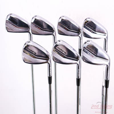 Mint Cobra 2022 KING Forged Tec OL Iron Set 5-PW GW FST KBS Tour $-Taper Lite Steel Stiff Right Handed -1"