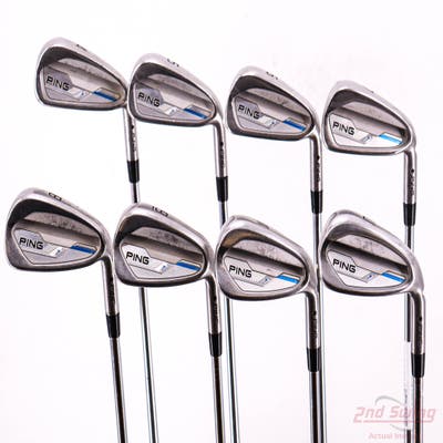 Ping 2015 i Iron Set 4-PW GW Ping CFS Steel Stiff Right Handed Black Dot +1/4"