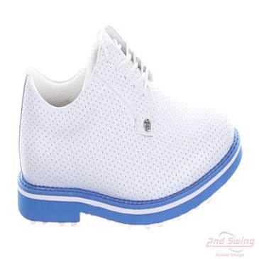 New Mens Golf Shoe G-Fore Gallivanter 9 White/Blue MSRP $185 G4MA23EF01