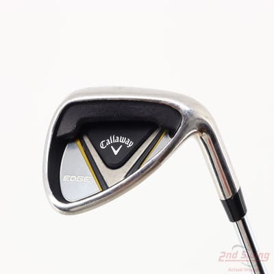 Callaway Edge Single Iron Pitching Wedge PW Callaway Stock Steel Steel Regular Right Handed 35.25in