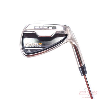 Cobra King F6 Single Iron Pitching Wedge PW Stock Steel Shaft Steel Stiff Right Handed 35.75in