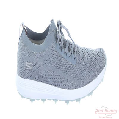 New Womens Golf Shoe Skechers Go Golf Max Glitter 6 Gray MSRP $85 17005 SLT