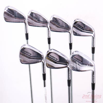 Mint Cobra 2022 KING Forged Tec Iron Set 4-PW FST KBS $-Taper Lite Steel Regular Right Handed 38.25in