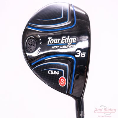 Mint Tour Edge Hot Launch C524 Fairway Wood 3 Wood 3W 15° Aldila Ascent 55 Graphite Stiff Right Handed 43.5in